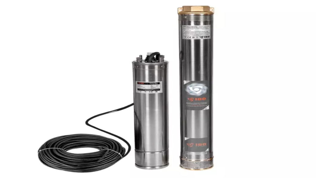 RESIGILAT - Pompa Submersibila Rezistenta la Nisip, IBO 4SDM 6/14, 2.2 KW, 230V, 162 l/min, H Refulare 103 m + 20 m cablu